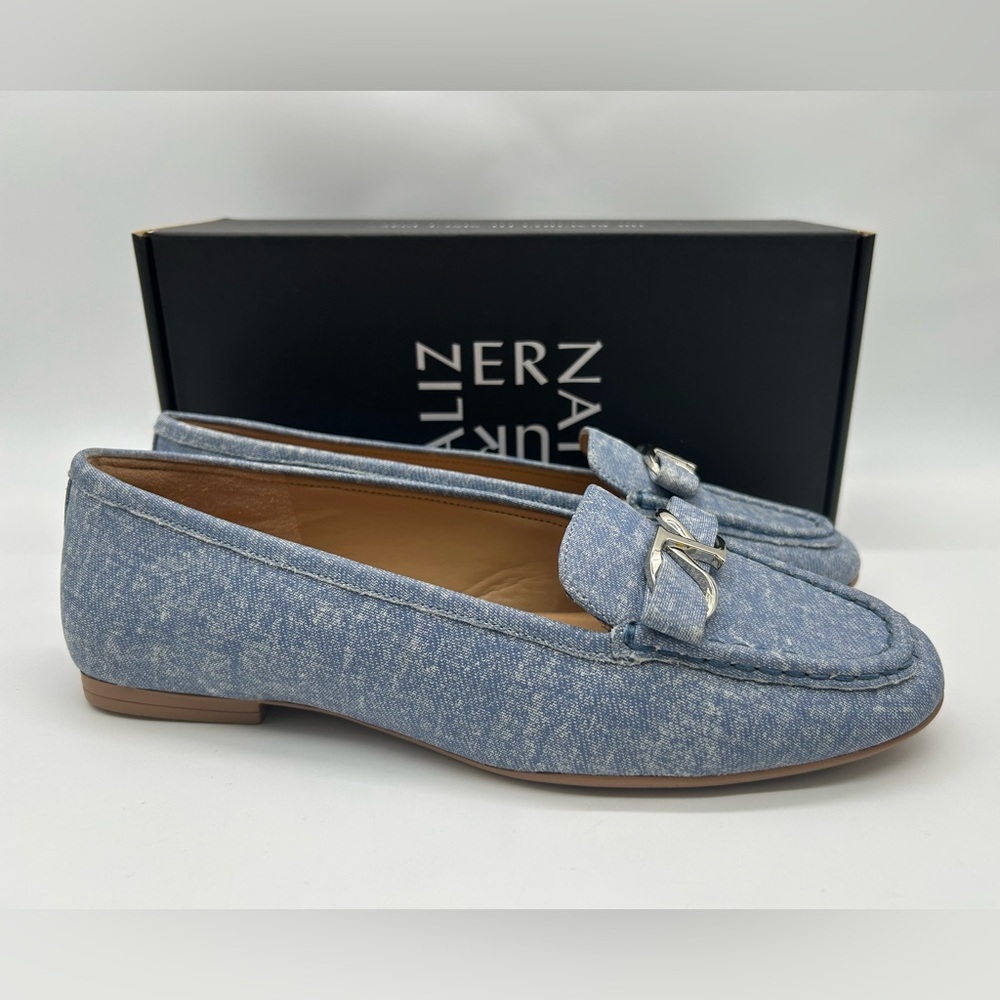 Naturalizer Layla Loafers Sky Blue Suede Women’s Flats Size 9W (EUR 40 UK 6.5) - Picture 12 of 12